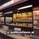 香蕉视频美食探店类内容，博主在餐厅拍摄美食特写，色泽诱人暖光质感